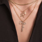 Dainty Diamond Number Charm