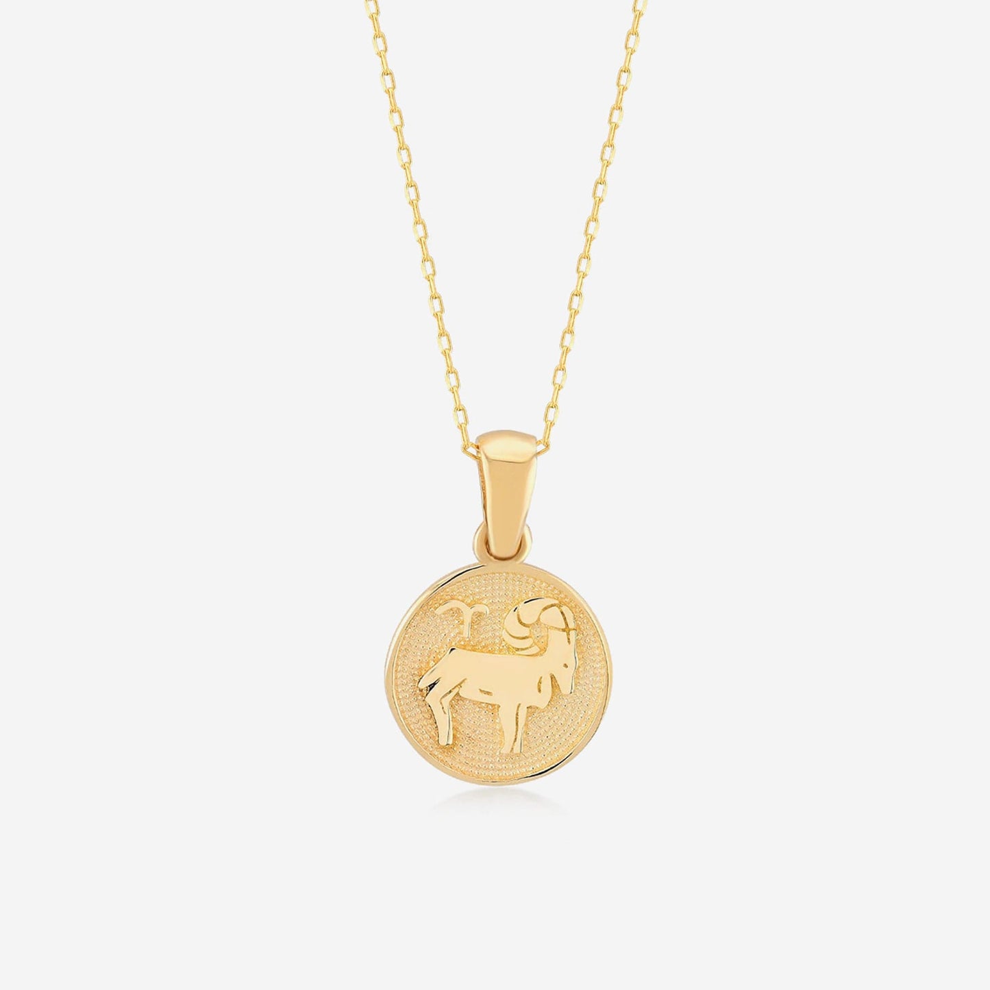 Zodiac Necklaces in 14K Solid Gold