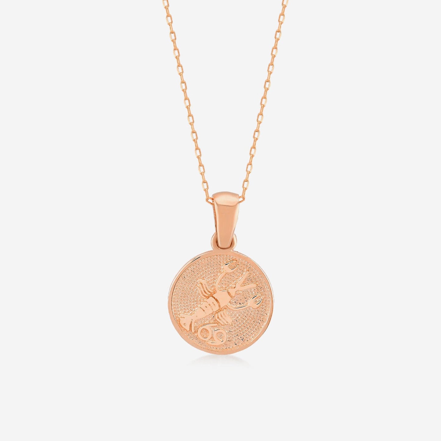 Zodiac Necklaces in 14K Solid Gold