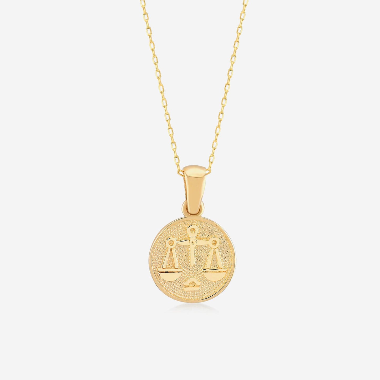 Zodiac Necklaces in 14K Solid Gold