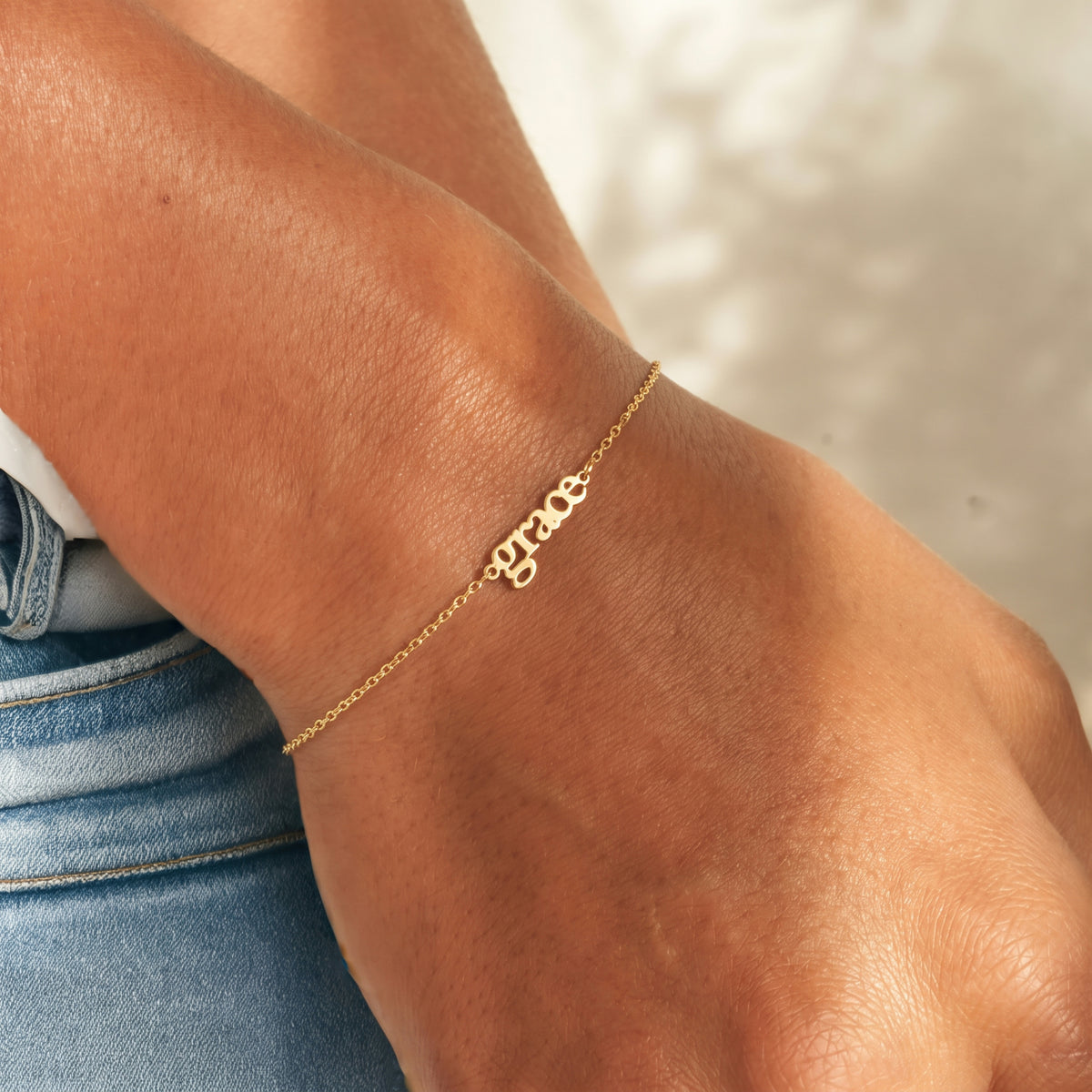 Personalized Dainty Name Bracelet