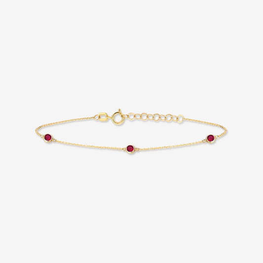 Ruby Station Bracelet