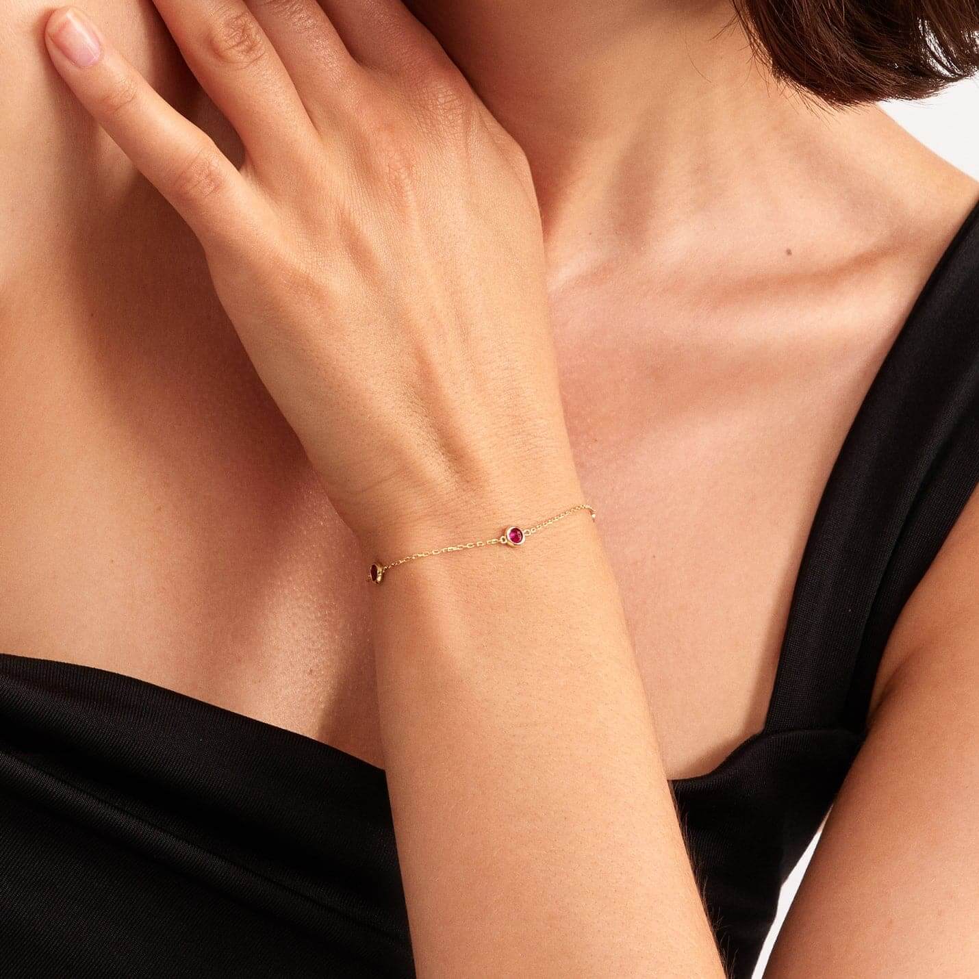 Ruby Station Bracelet