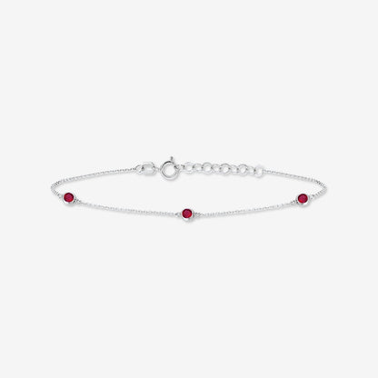 Ruby Station Bracelet