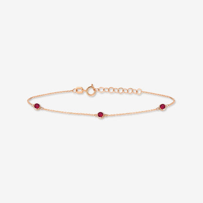 Ruby Station Bracelet