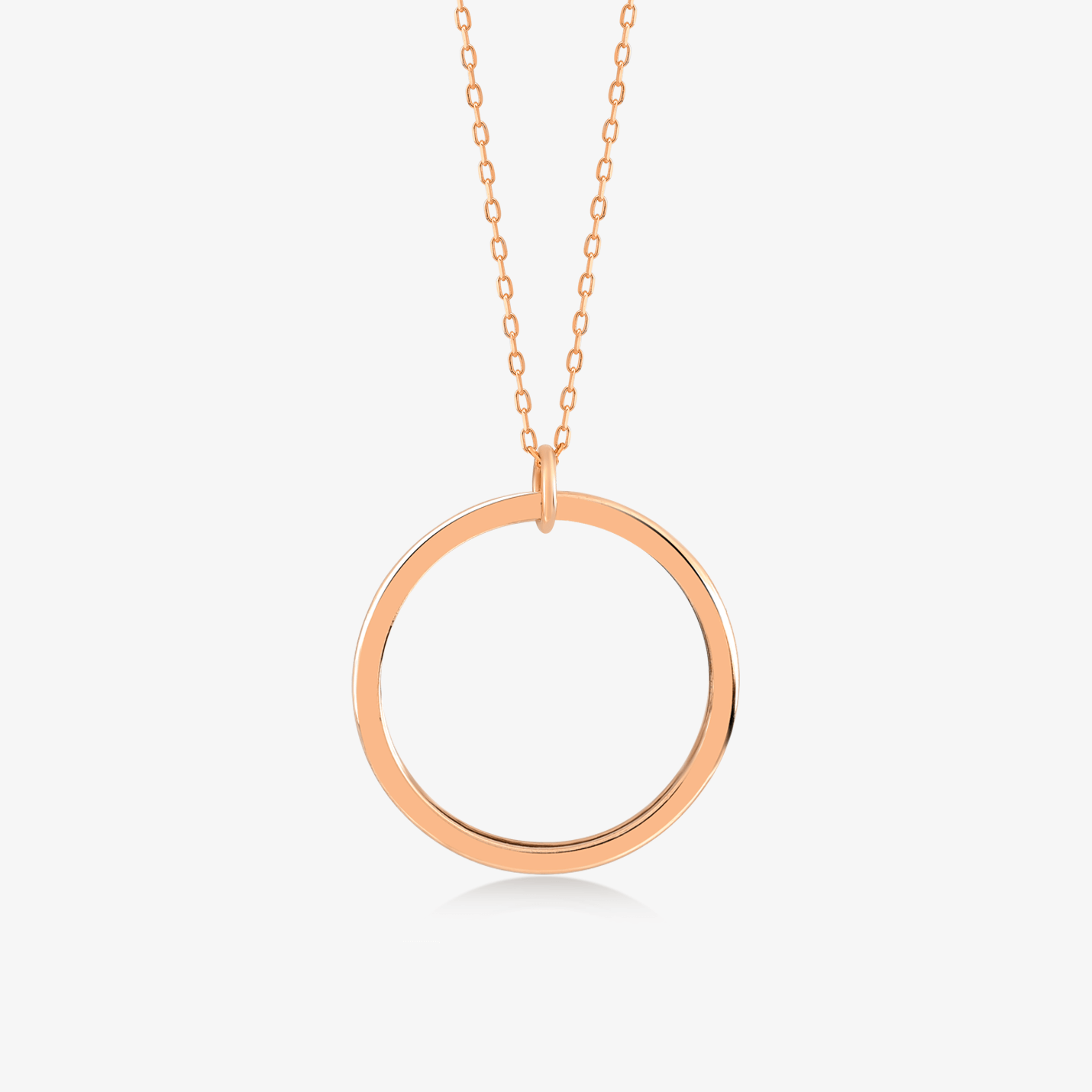 Circle Pendant Necklace