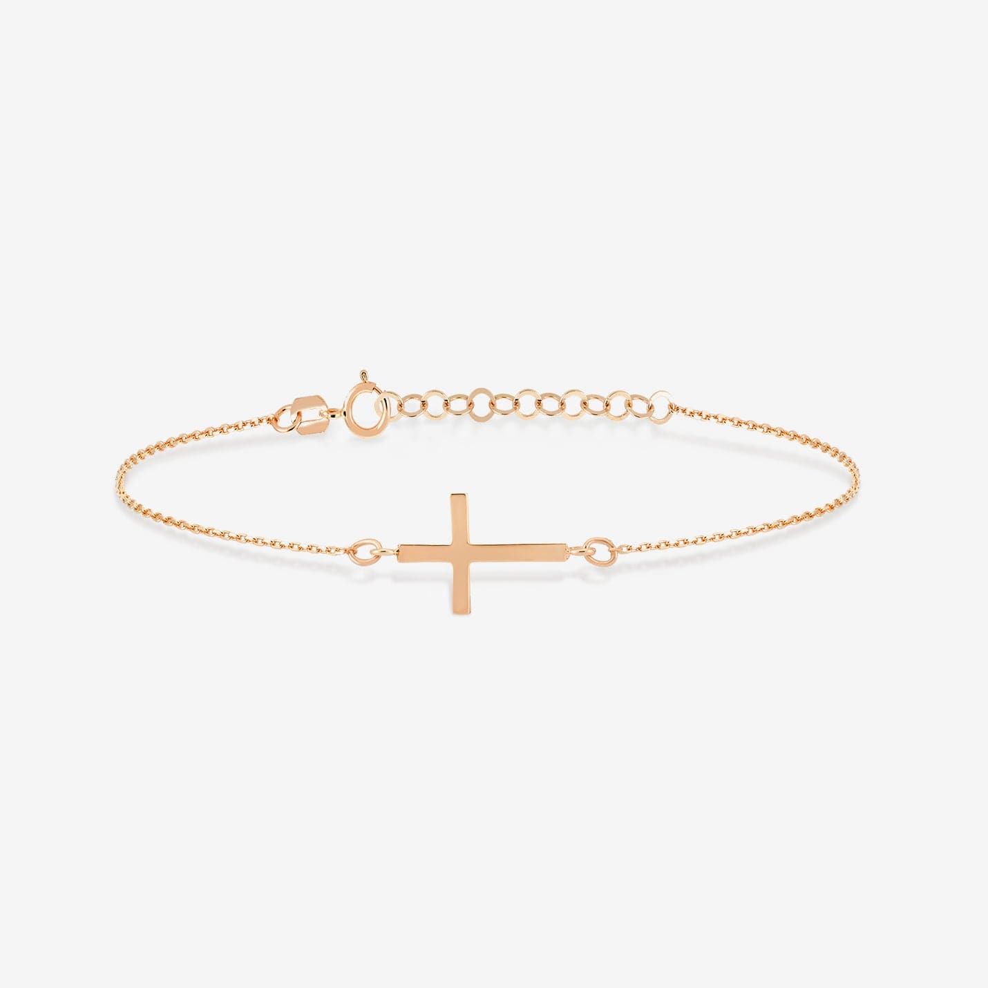 Horizontal Cross Bracelet