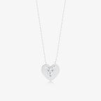 Diamond Custom Heart Necklace