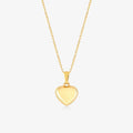 Puffed Heart Necklace