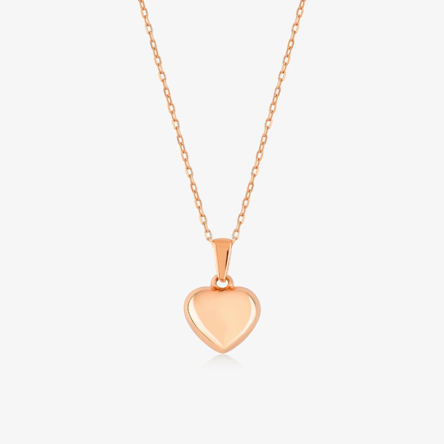 Pure 14kt gold Heart Pendant & chain necklace pendant chain yellow gold , offers rose gold , white gold (WHOLESALE PRICE)