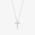 Diamond Pave Cross Necklace