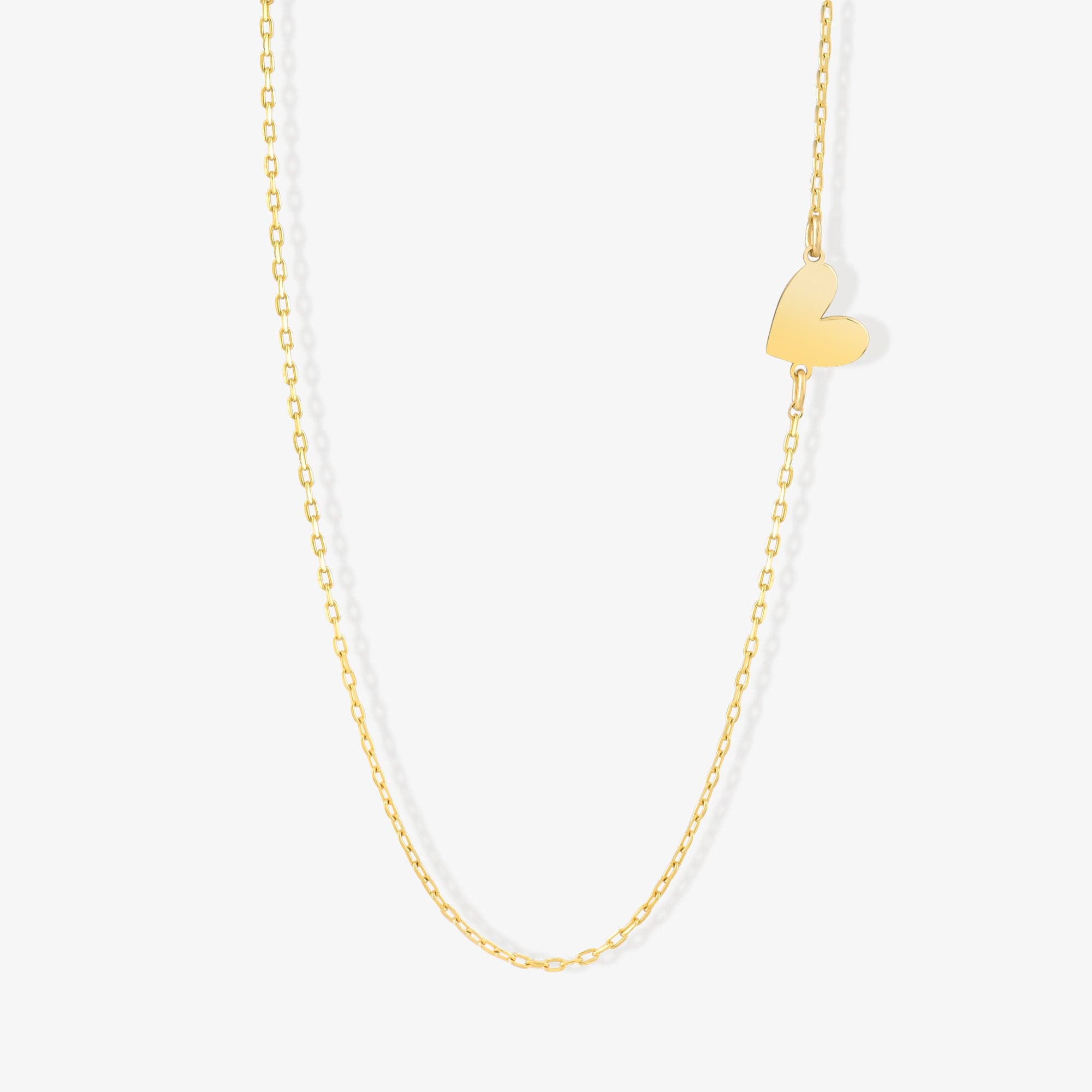 Side Heart Necklace