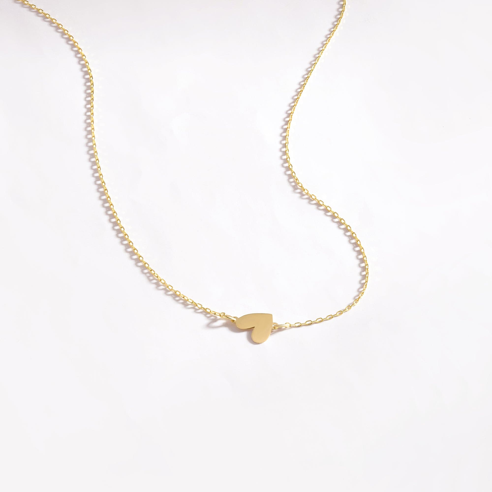 Side Heart Necklace