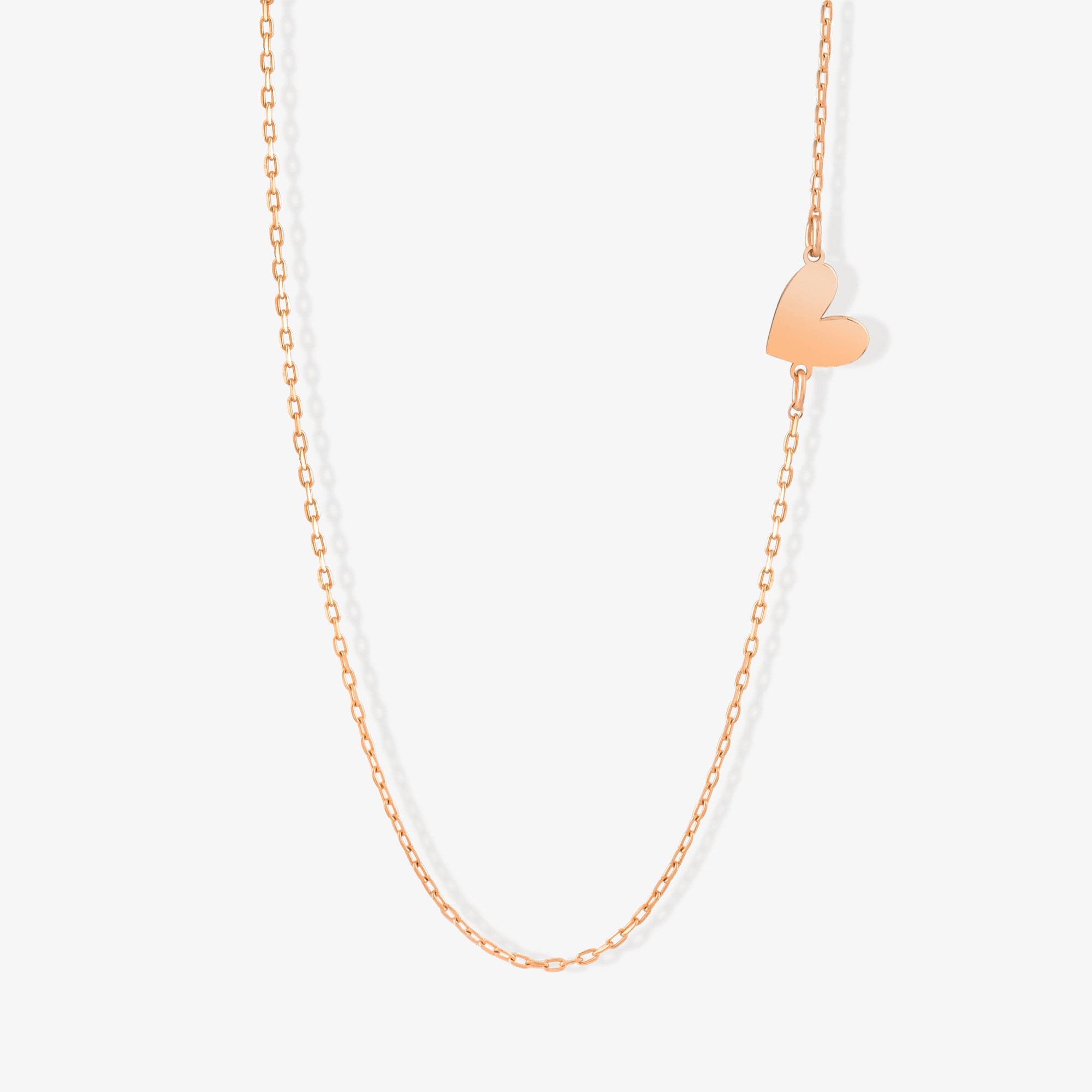 Side Heart Necklace
