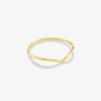 Chevron Stackable Ring