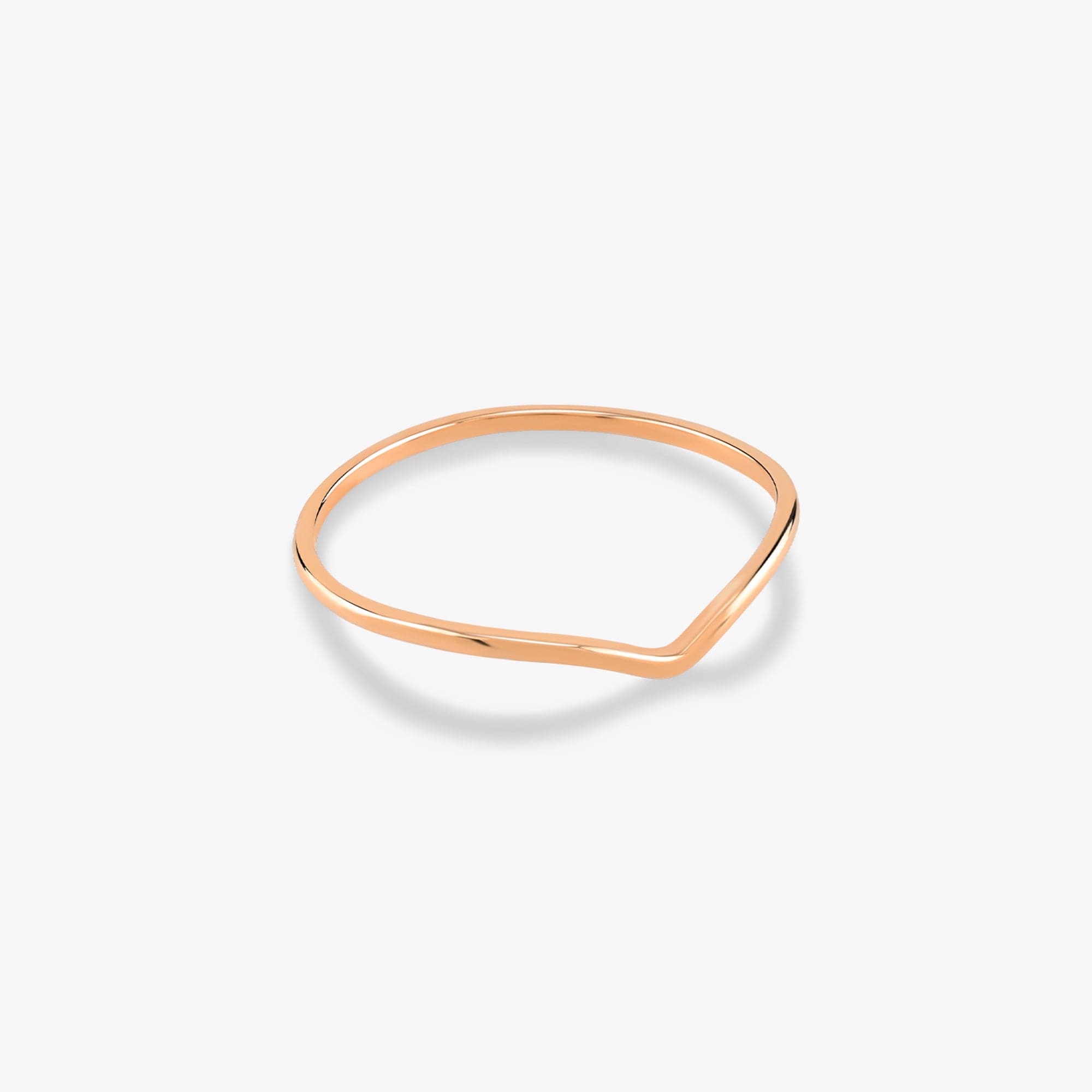 Chevron Stackable Ring