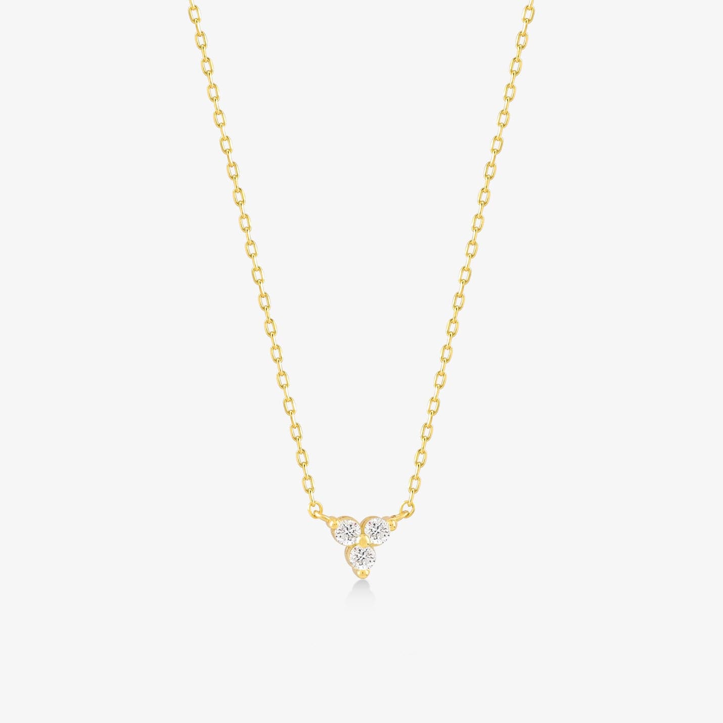 Trio Diamond Necklace