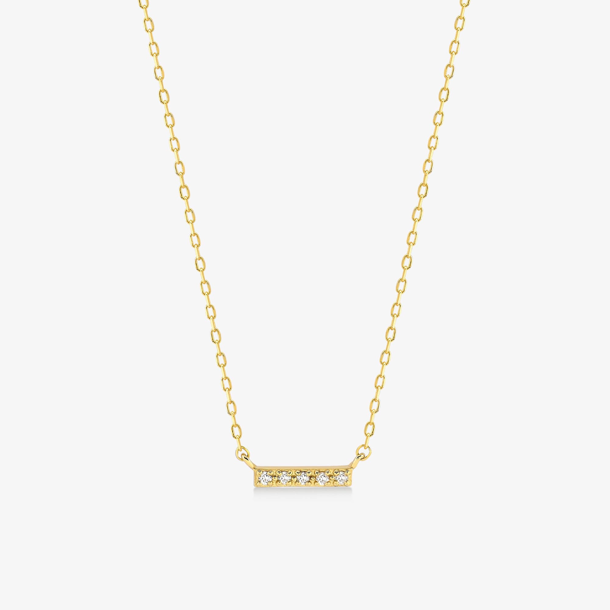 Short Bar Necklace