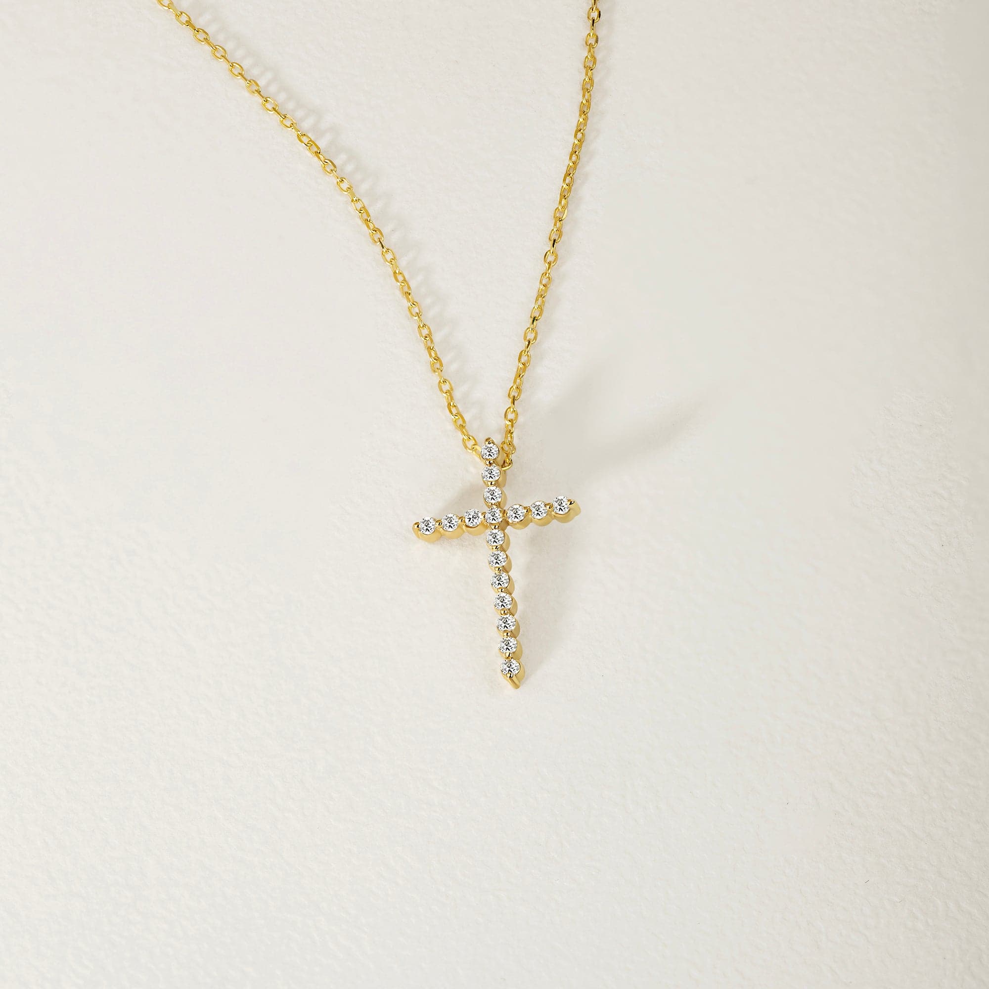 Diamond Cross Necklace