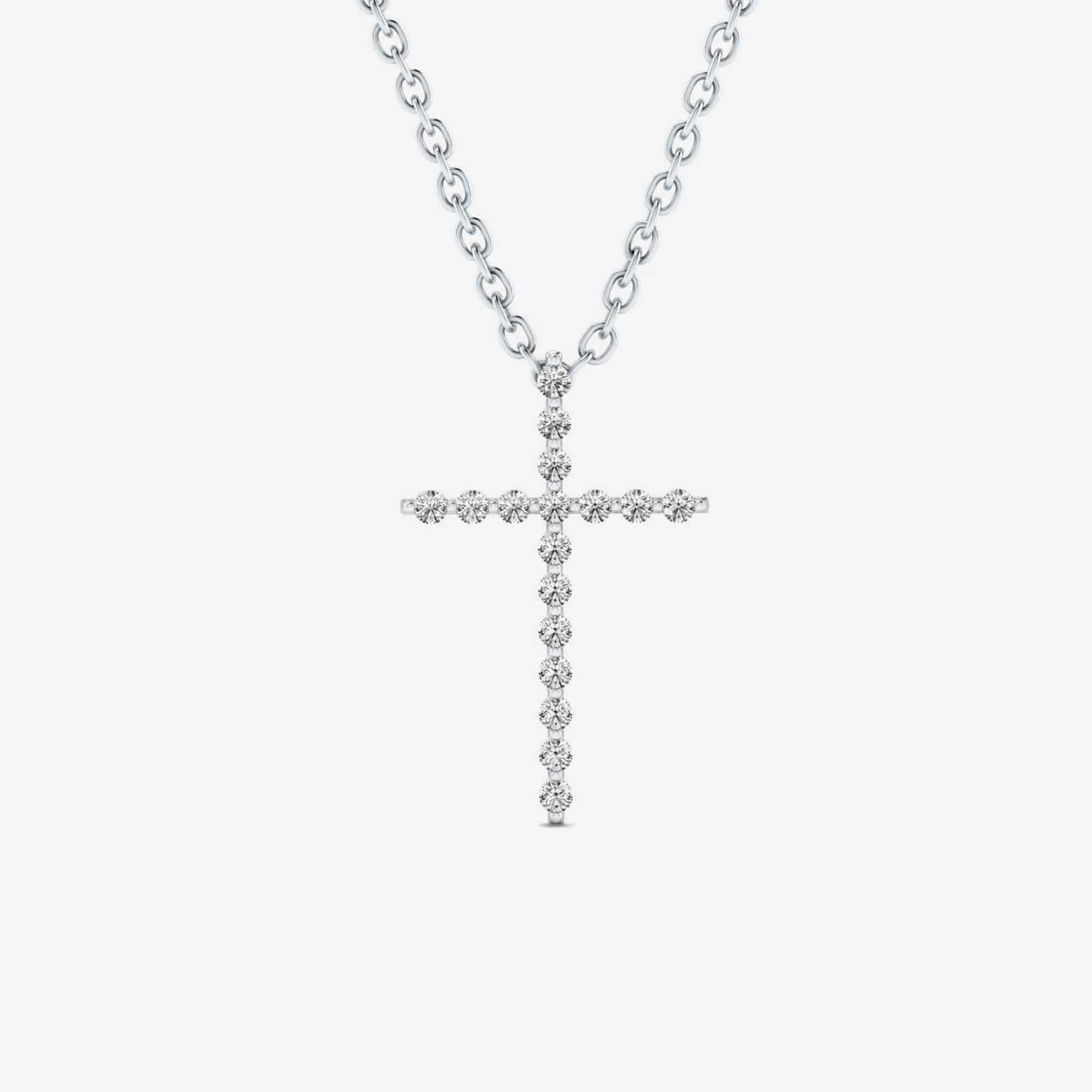 Diamond Cross Necklace