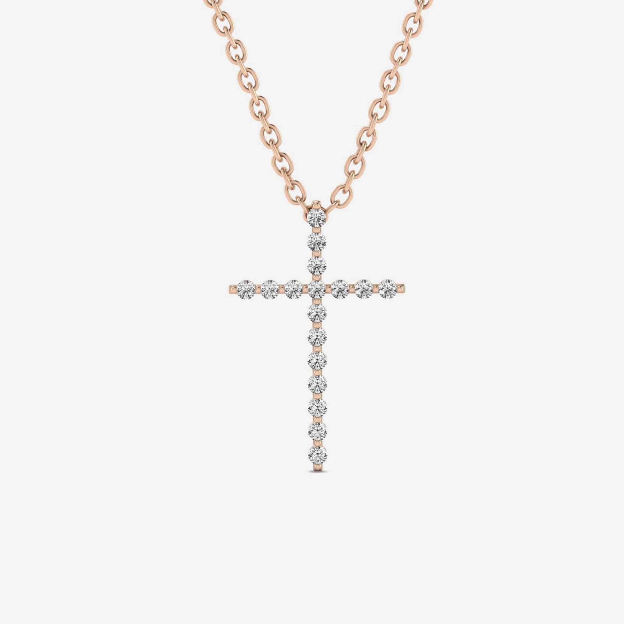 Diamond Cross Necklace