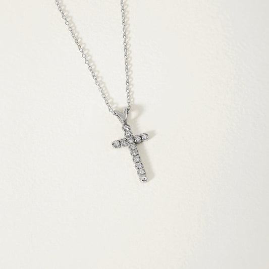 Cross Diamond Pendant Necklace