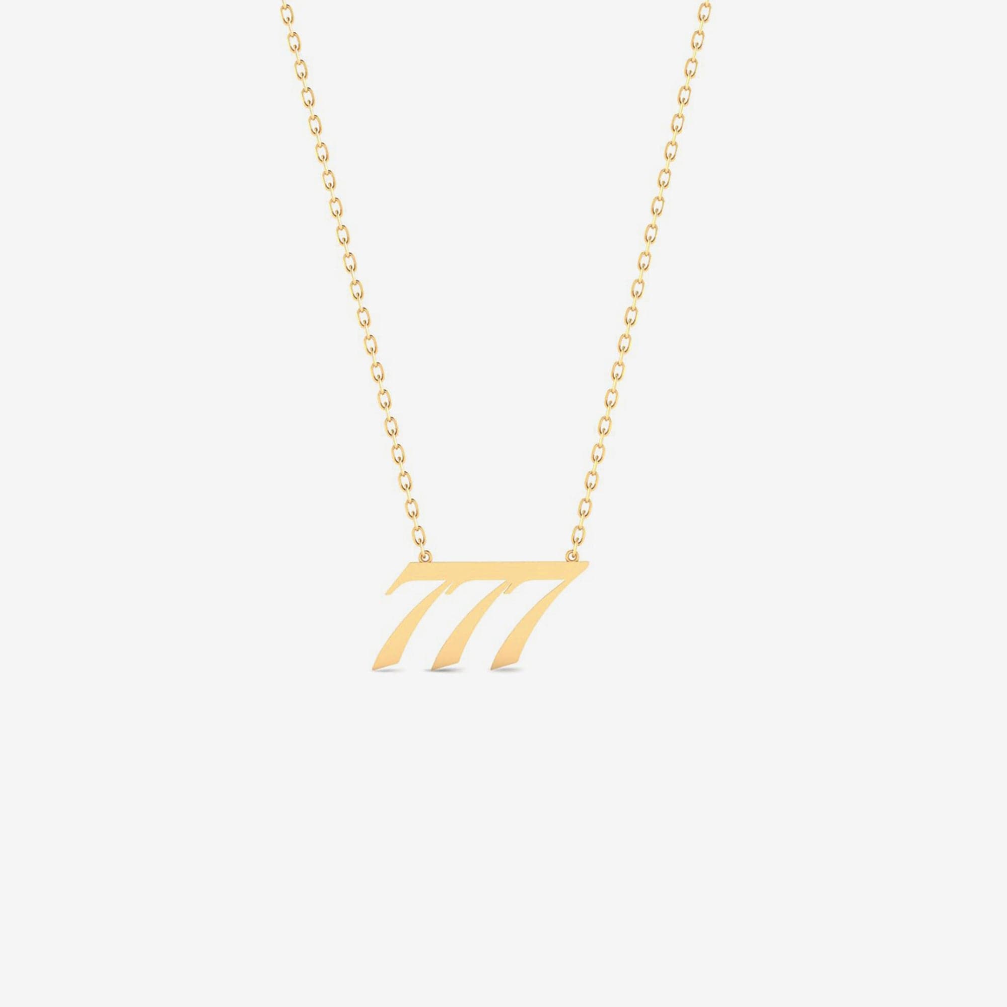 Angel Numbers Necklace