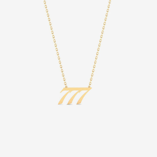 Angel Numbers Necklace