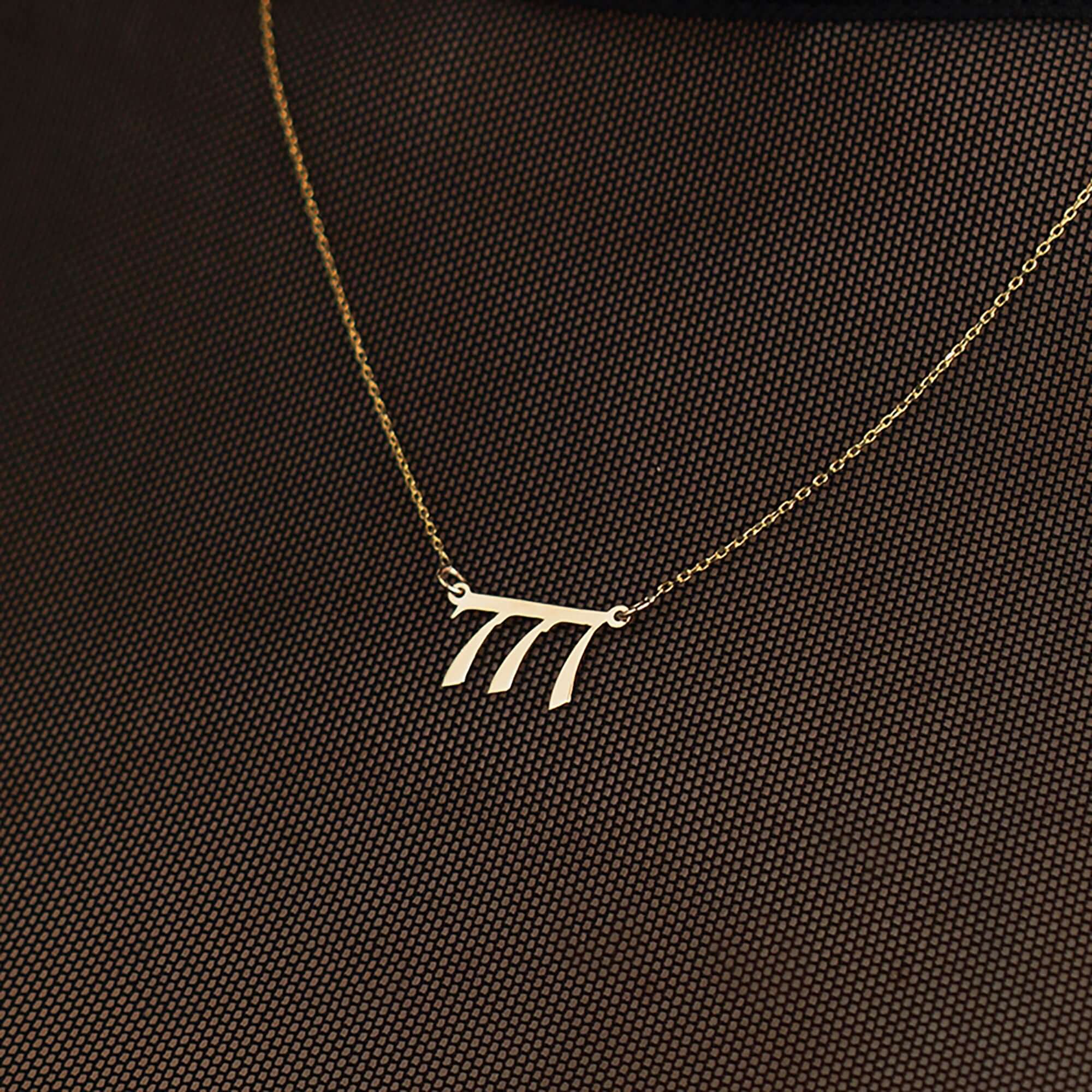 Angel Numbers Necklace