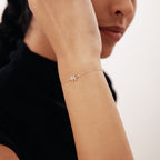 Custom Diamond Initial Bracelet
