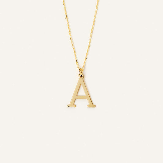 Personalized Dainty Initial Pendant Necklace