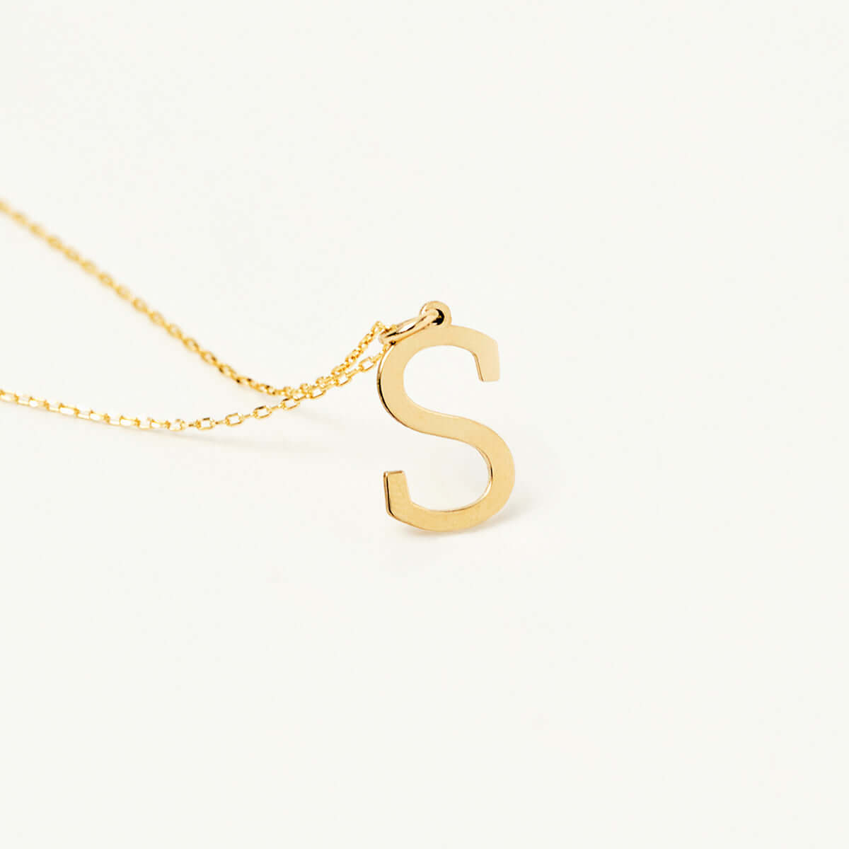 Personalized Dainty Initial Pendant Necklace