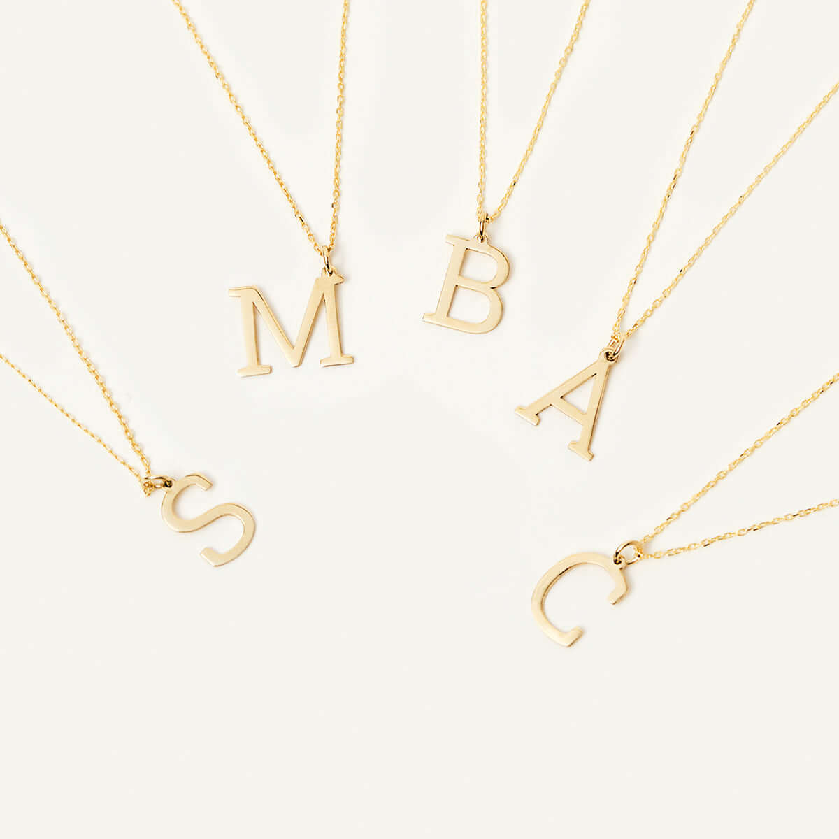 Small 2024 14kt Gold Initial Letter