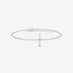 Diamond Cross Bracelet