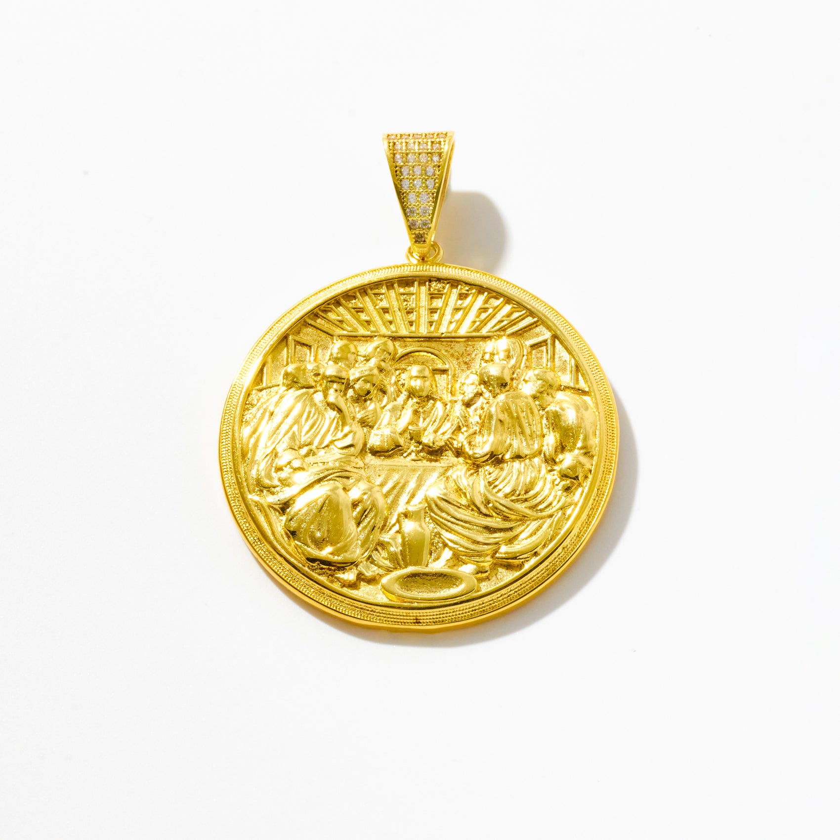 The Last Supper Medallion Pendant