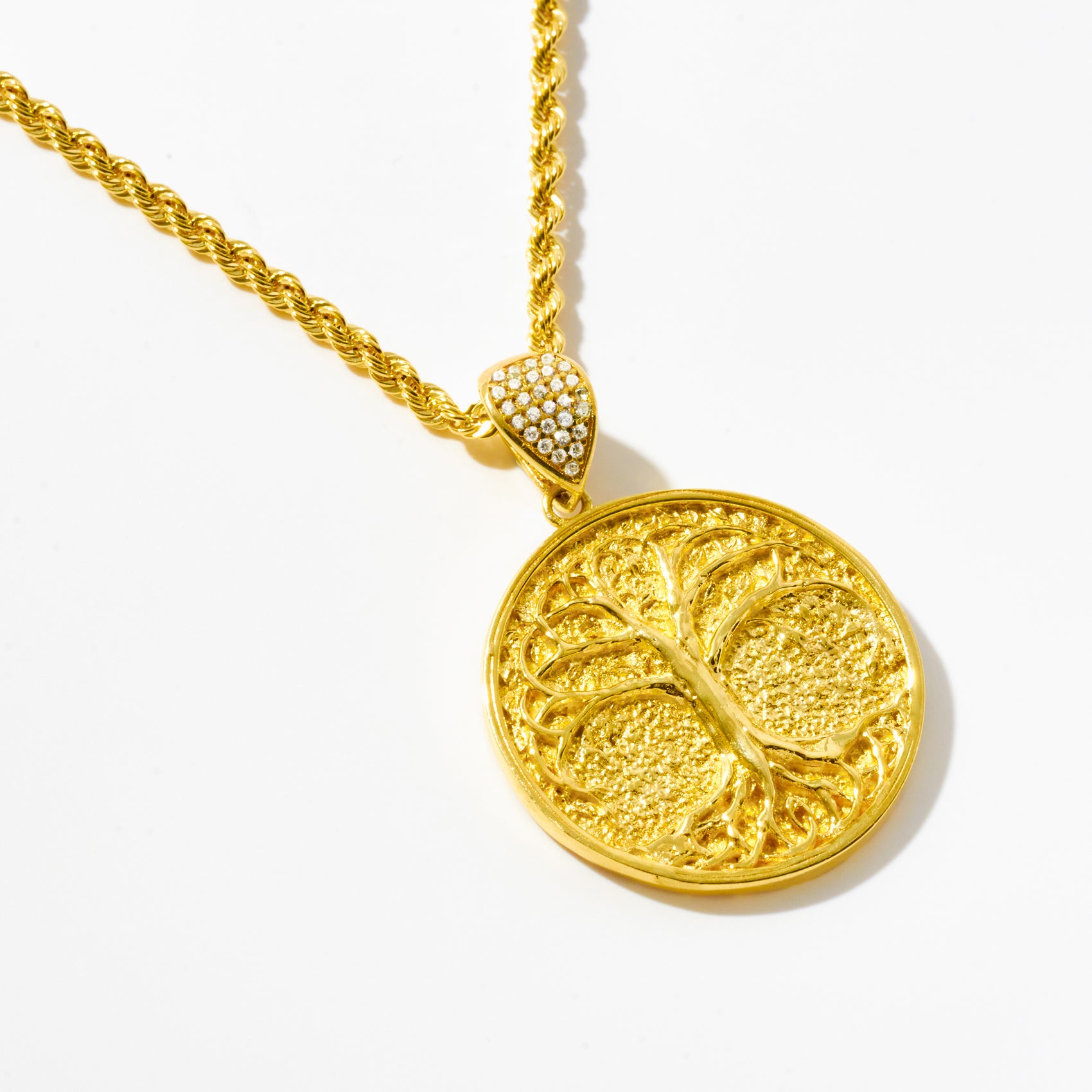 Tree of Life Medallion Pendant