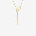 Infinity Cross Necklace