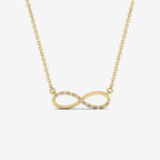 Diamond Infinity Necklace