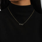 Diamond Infinity Necklace