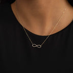 Diamond Infinity Necklace