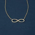 Diamond Infinity Necklace