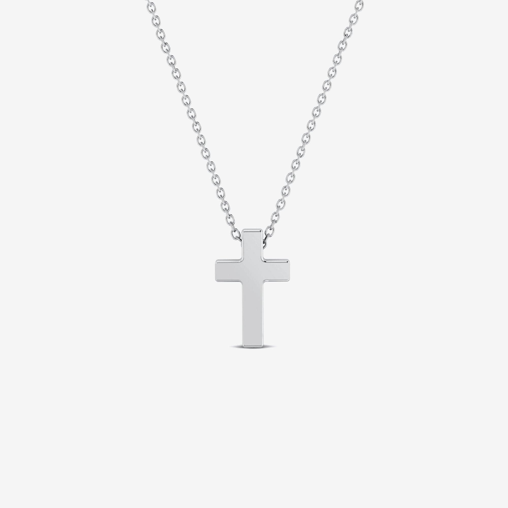 Tiny Cross Necklace