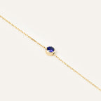 Birthstone Solitaire Floating Necklace