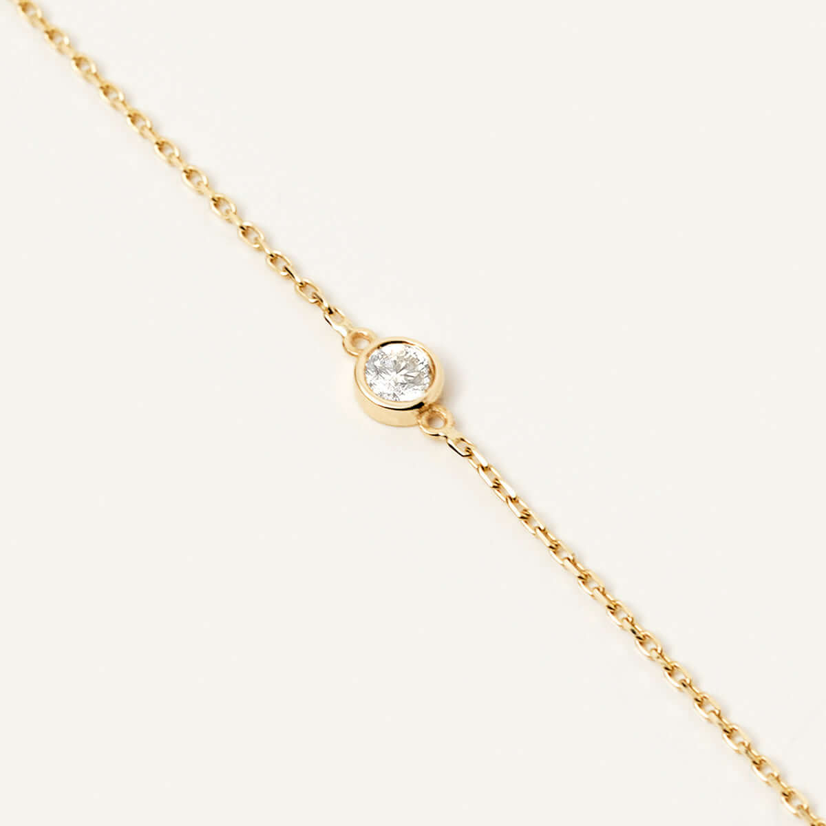 Solitaire Birthstone Bezel Bracelet