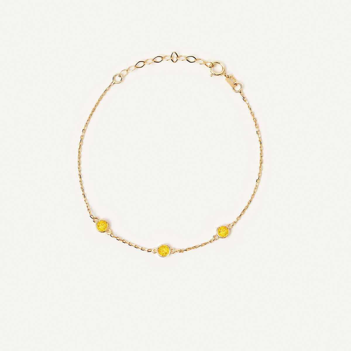 Birthstone Station Bracelet