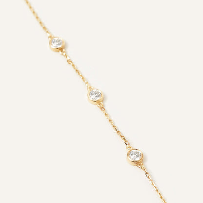 Birthstone Station Bracelet