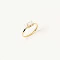 Baguette Birthstone Solitaire Ring