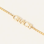Gourmet Chain Name Bracelet