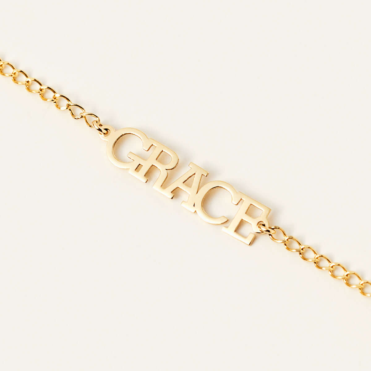 Gourmet Chain Name Bracelet