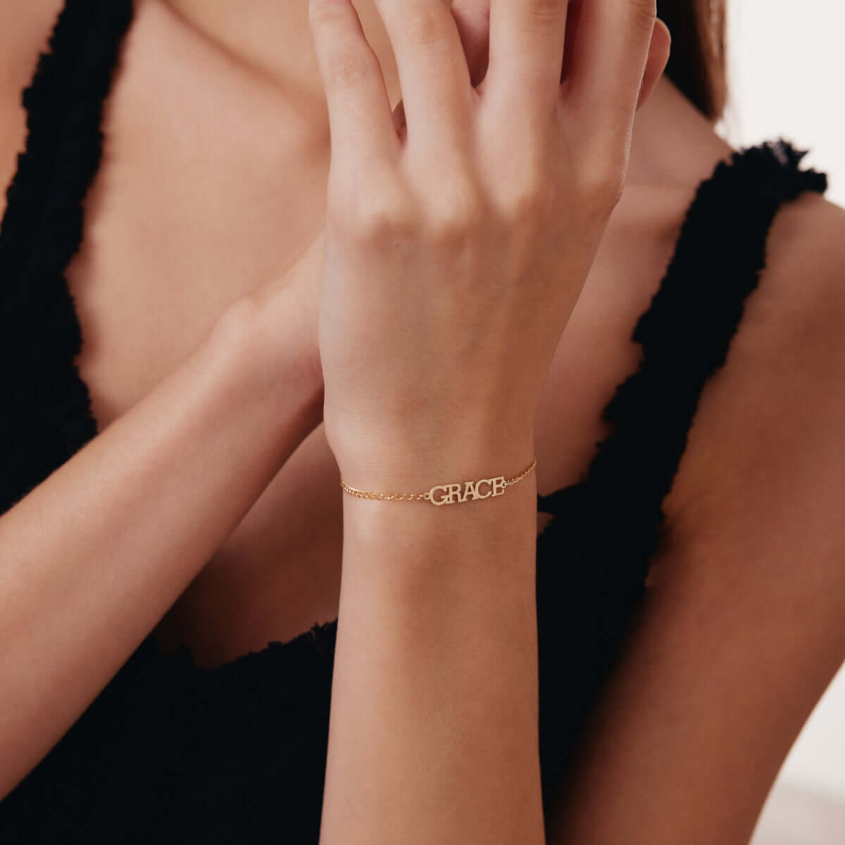Gourmet Chain Name Bracelet